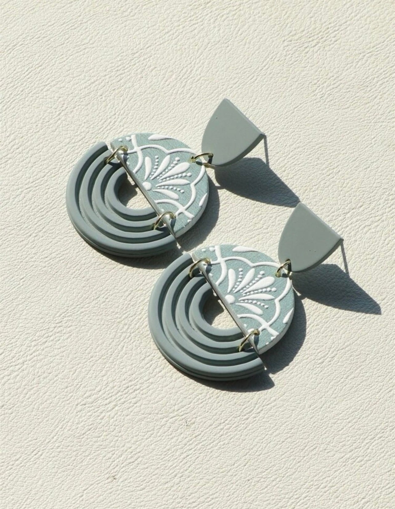 Geometric Drop Earrings