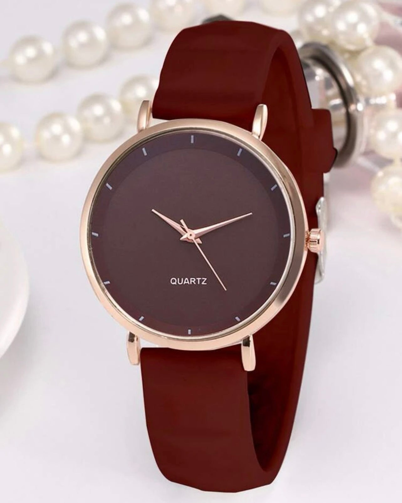 1pc Minimalist Quartz Watch & 1pc Bracelet